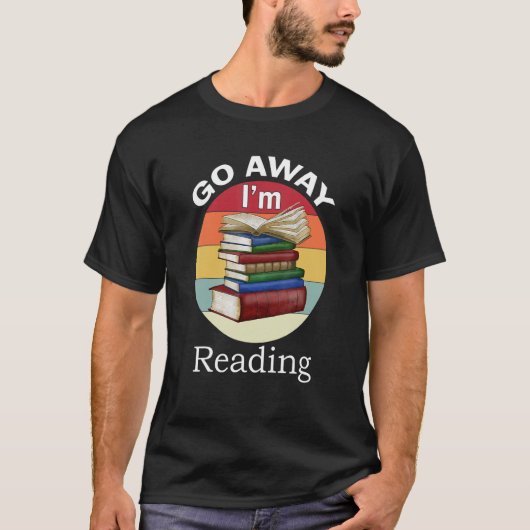 私の遠くにブックリーダー読のBookworm Tシャツ (正面)
