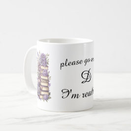 私の遠くに家に行読く コーヒーマグカップ