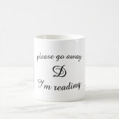 私の遠くに家に行読く コーヒーマグカップ (中央)