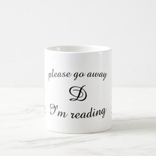 私の遠くに家に行読く コーヒーマグカップ (中央)