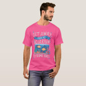私の遠くに水族館の魚のパおもしろいンから取得 Tシャツ (正面フル)