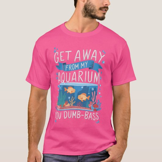 私の遠くに水族館の魚のパおもしろいンから取得 Tシャツ (正面)