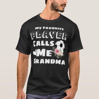 私の選手お気に入りのは私をおばあちゃんにかわいい祖母Gと呼ぶ Tシャツ