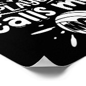 私の選手お気に入りのは私を母バレーボールと呼ぶ ポスター (角)