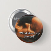"私の選択についての何か。" 缶バッジ (正面&裏面)