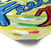 私の選択マイライフポスタープリント ポスター (角)