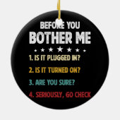 私の選択情報技術を気にする前に セラミックオーナメント (裏面)