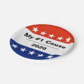 私の選挙号2020 ペーパープレート (アングル)