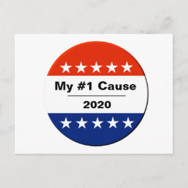 私の選挙号2020 ポストカード