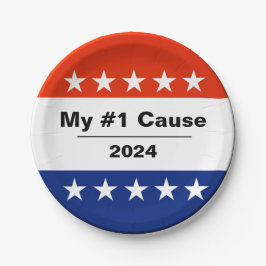 私の選挙号2024 ペーパープレート