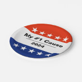 私の選挙号2024 ペーパープレート (アングル)