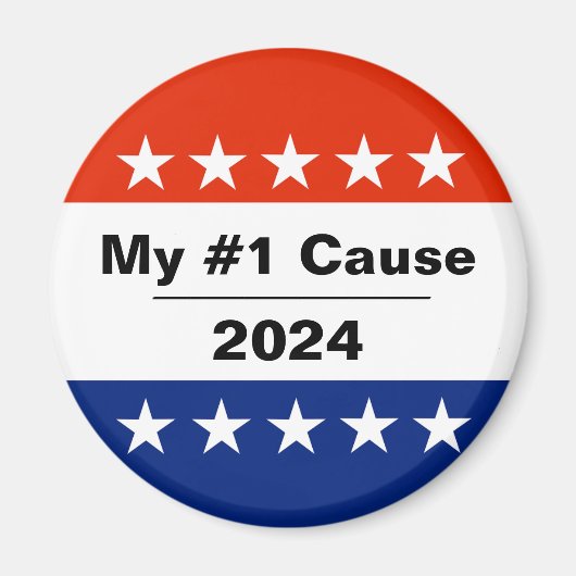 私の選挙号2024 マグネット (正面)