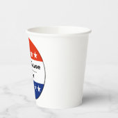 私の選挙号2024 紙コップ (左)