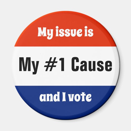 私の選挙投票者 マグネット (正面)