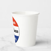 私の選挙投票者 紙コップ (左)