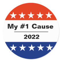 私の選挙2022年のラウンドクラシックステッカー