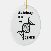 私の遺伝子のオートハープ セラミックオーナメント (右)
