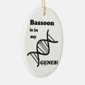 私の遺伝子のバスーン セラミックオーナメント (右)