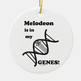 私の遺伝子のメロデオン セラミックオーナメント