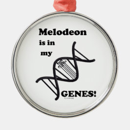 私の遺伝子のメロデオン メタルオーナメント