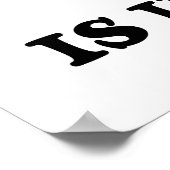 私の遺伝子の中でリスクテイクがDNA複製ユーモア ポスター (角)