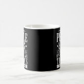私の部下のスキルは素晴らし私の寛容である コーヒーマグカップ (中央)