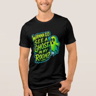 私の部屋にいる幽霊を見に行きたい トライブレンドTシャツ