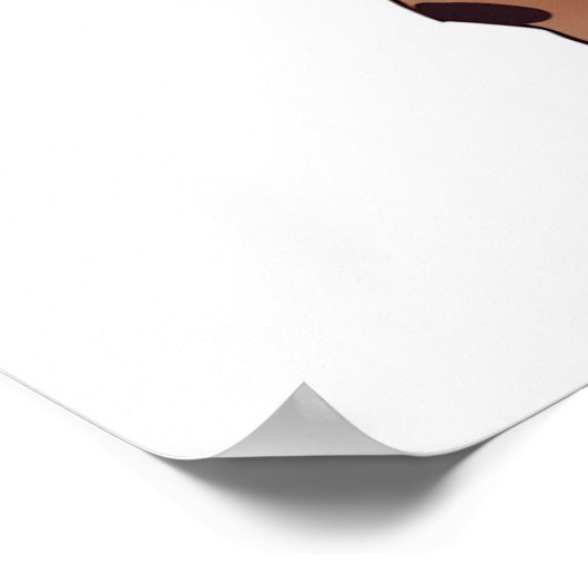 私の部屋の10代のおもしろいの女の子のチーズ ポスター (角)