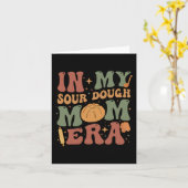 私の酸っぱいパン作りママ時代 カード (黄色い花)