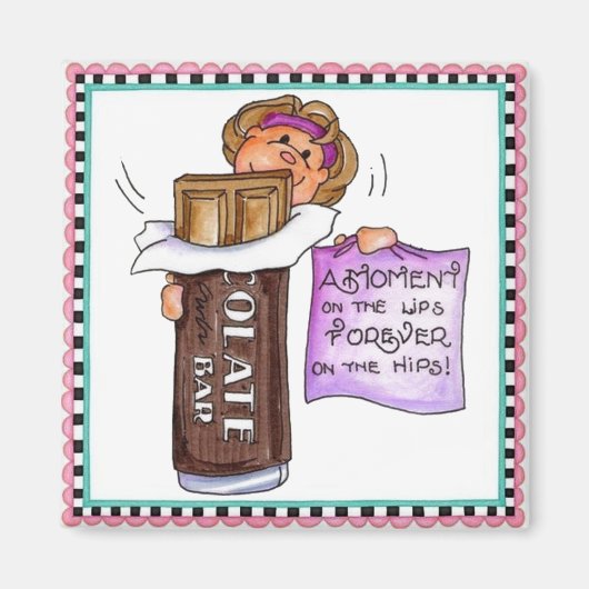 私の重量磁石を見ながら マグネット (正面)