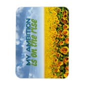 私の野心は高まっているモチベーション肯定 マグネット (縦)