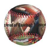 私の野球トレーニングとパパ 野球ボール (裏面)