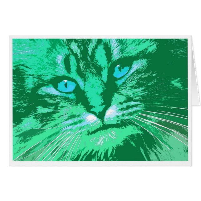 私の野生のアイルランドの虎猫 (正面横)