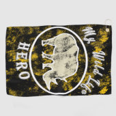 私の野生動物のヒーロー ゴルフタオル (横)