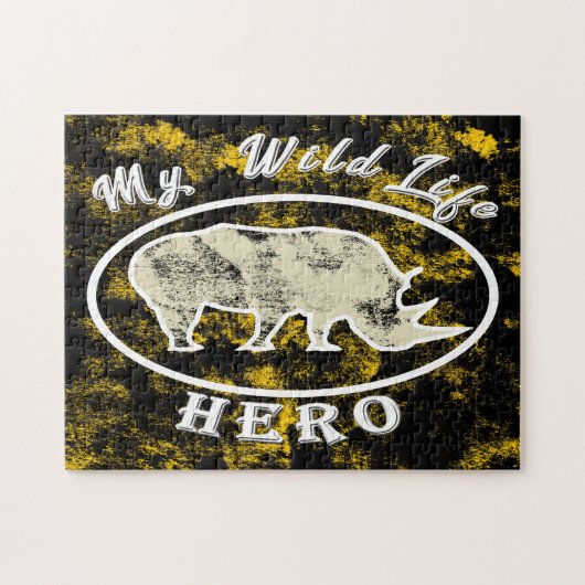 私の野生動物のヒーロー ジグソーパズル (横)