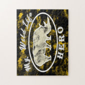 私の野生動物のヒーロー ジグソーパズル (縦)