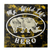 私の野生動物のヒーロー タイル (正面)