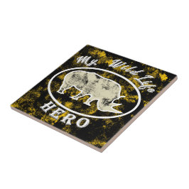 私の野生動物のヒーロー タイル