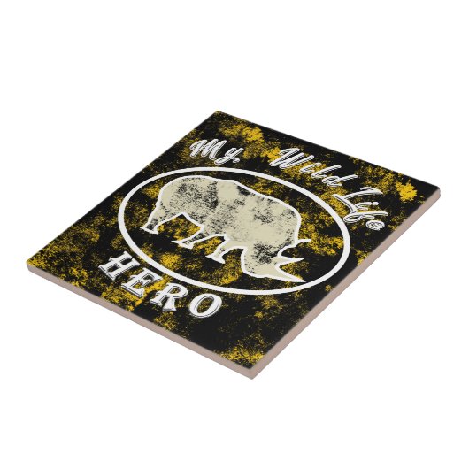 私の野生動物のヒーロー タイル (側面)