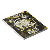 私の野生動物のヒーロー ノートパッド (アングル)