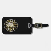 私の野生動物のヒーロー ラゲッジタグ (正面横)