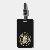 私の野生動物のヒーロー ラゲッジタグ (正面縦)