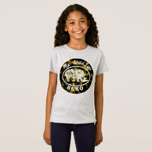 私の野生動物の英雄 Tシャツ
