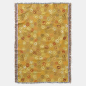 私の金ゴールド スローブランケット (正面縦)