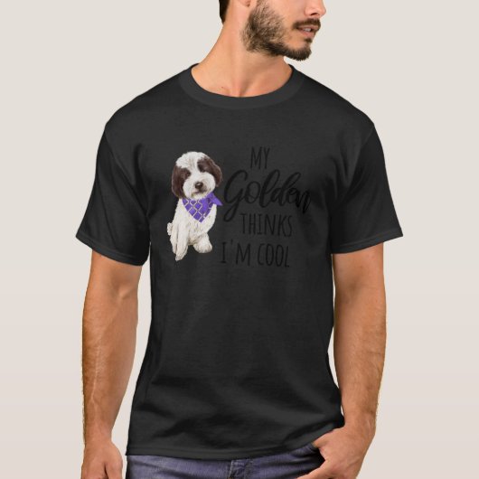 私の金考え金の私はクール犬1 Tシャツ (正面)
