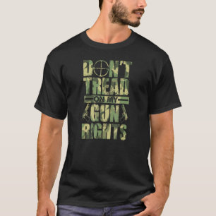 私の銃の権利プロ2a秒の修正版を踏んではいけない tシャツ