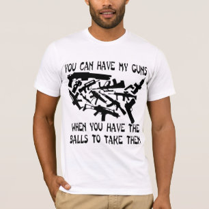 私の銃を持っていてもいい Tシャツ