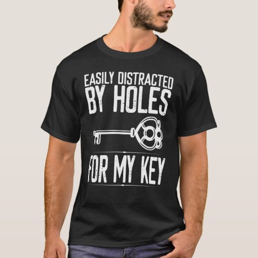 私の鍵鍵穴オープナーロックピックのための錠前 Tシャツ (正面)