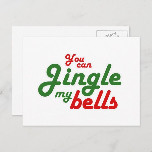 私の鐘を鳴らすことができる – .png ポストカード (正面/裏面)