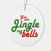 私の鐘- .PNG --をちりんちりんと鳴らすことができます セラミックオーナメント (左)